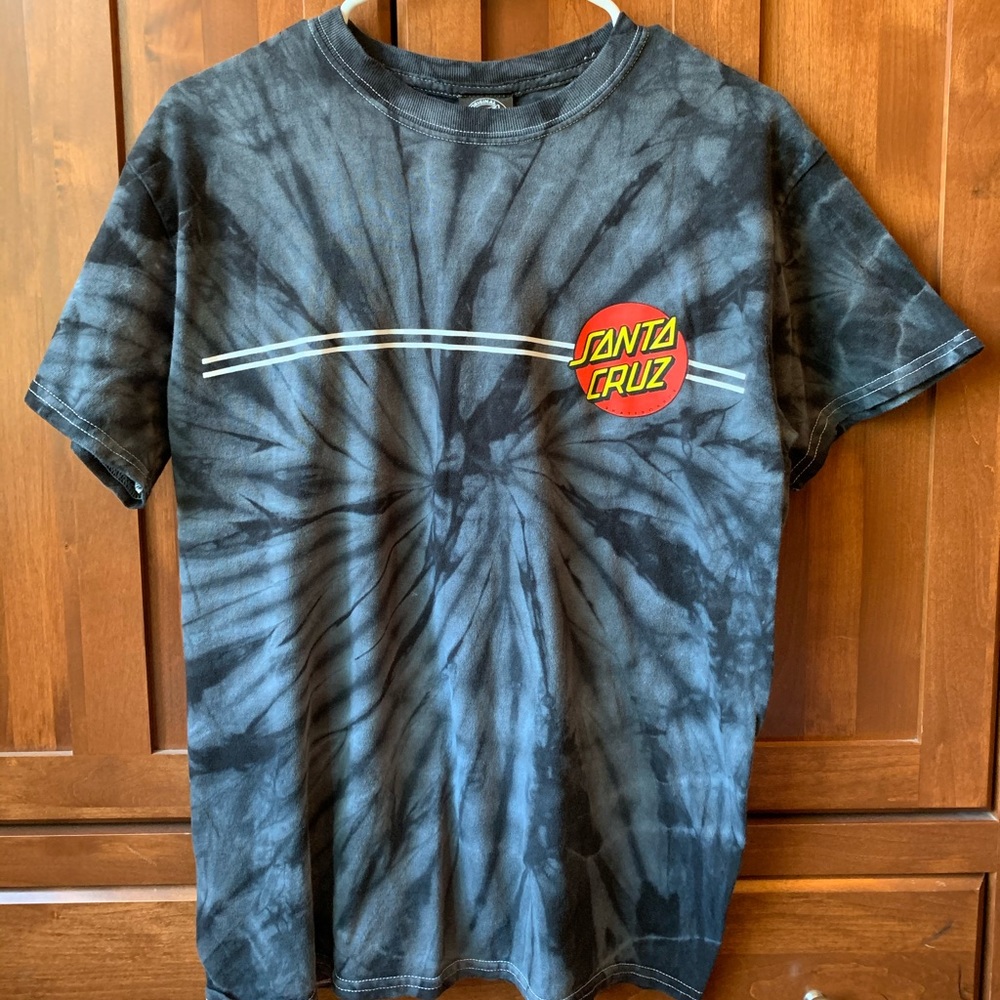 Santa Cruz Skateboard Co. Tie-Dyed T-Shirt